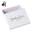 luxury cosmetic paper cardboard gift packaging box waxed cardboard boxes