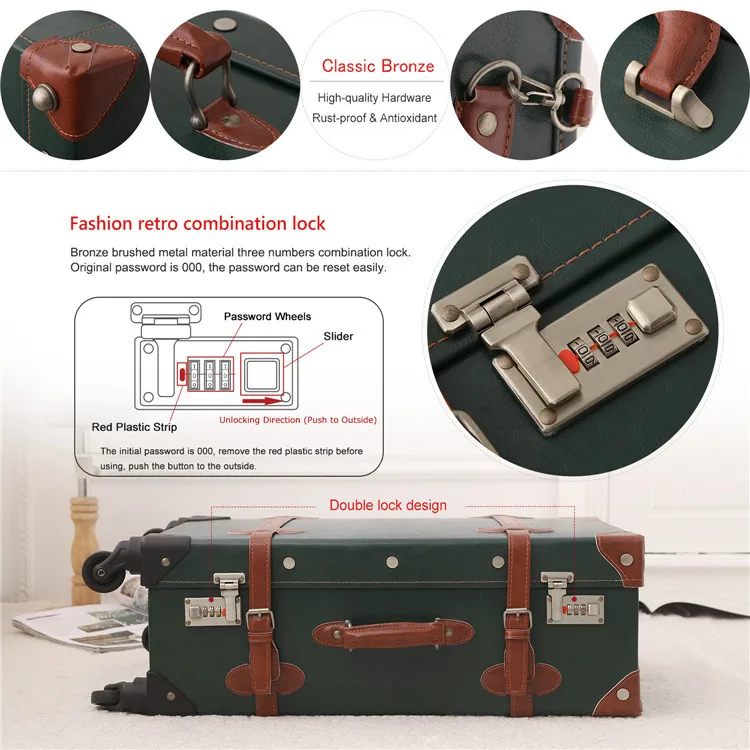 12 20 24 26 28 Inch Trolley Luggage