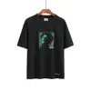 Wholesale custom printing black loose short sleeve 100% cotton t shirt men apparel