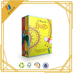 interesting custom wholesale children baby kids cardboard book