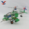 diy metal plane educational combined toy for children
