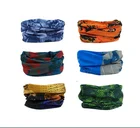 custom screen printed bandana Assorted Seamless Outdoor Sport Headwrap Scarf Wrap