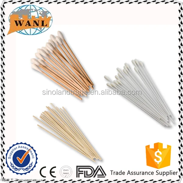 disposable medical cotton tipped applicators cotton swabs