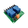 Two 2 Channel Relay Module 30A with Optocoupler Isolation 5V 12V 24V Supports High and Low Trigger for Smart Home PLC Control