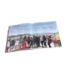 Professional 32 pages 128gsm paper full color brochure printing