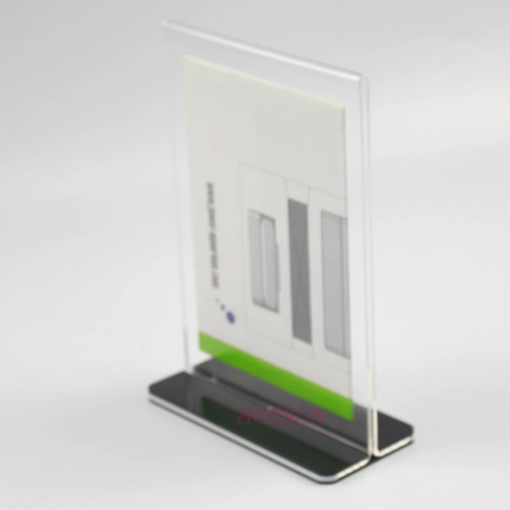 T Shape Plexiglass Table Tent A5 Acrylic Sign Holder Buy A5 Sign