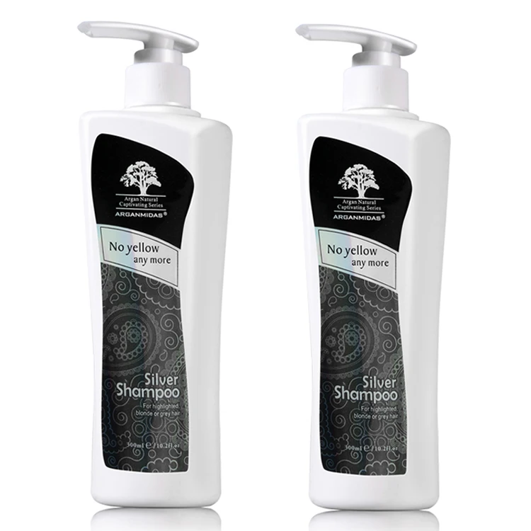 Oem High Quality Professional Natural Magic Silver Shampoo For
