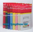 plastic table cover,plastic table cloth FS-P11012