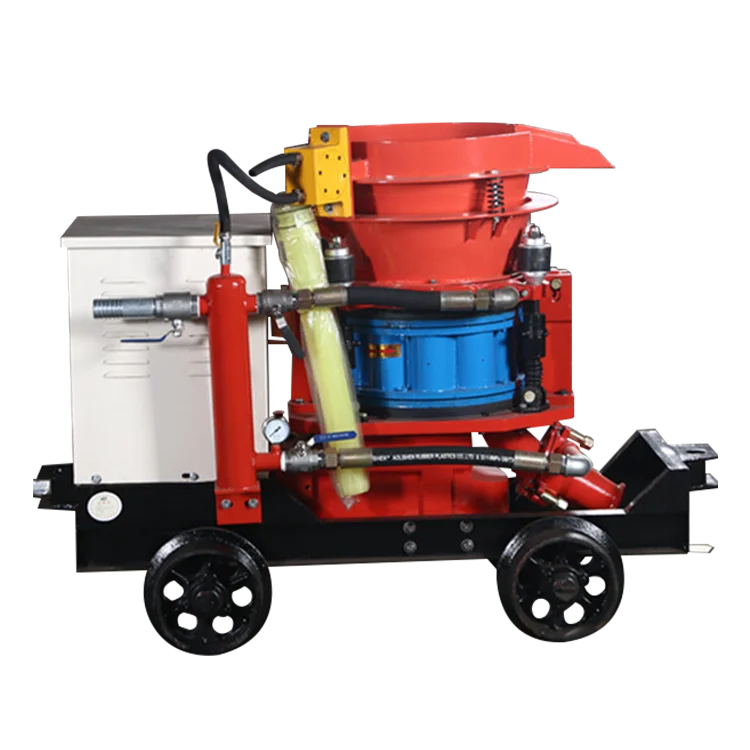 wet rotor shotcrete machine