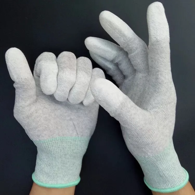 Esd Heatresistant Stripe Glove For Electronic Buy Esd