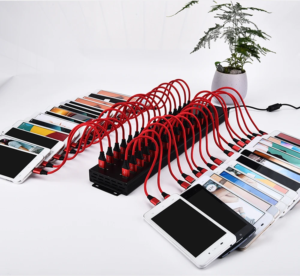 Industrial 32-Port USB 2.0 Hub High Power Charger/Hub with up to 1.1A Charging Current per port, Black
Industrial 32-Port USB 2.0 Hub High Power Charger/Hub with up to 1.1A Charging Current per port, Black