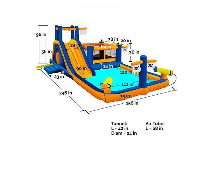 inflatable bouncer combo-1