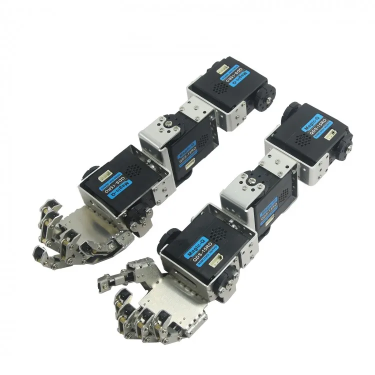 Humanoid Robot Left Hand Right Hand Arm with Fingers Manipulator & Servo for DIY Robotics
Humanoid Robot Left Hand Right Hand Arm with Fingers Manipulator & Servo for DIY Robotics