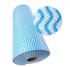 All purpose spunlace nonwoven cleaning cloth