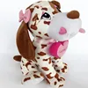 Soft custom spot dog plush toys cute plush spotted dog toy