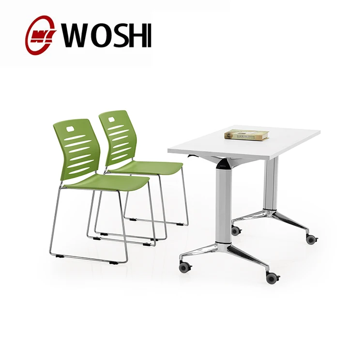 Cheap Plastic Chair Meeting Room Stackable Office Used Chairs