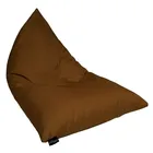 Коричневый уютный Премиум ленивый лежа bean bag стул заполнены лежак