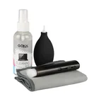 Air blower dust blowing ball + Keyboard cleaner brush + Cleaning glove + Solution laptop computer screen cleaning kit