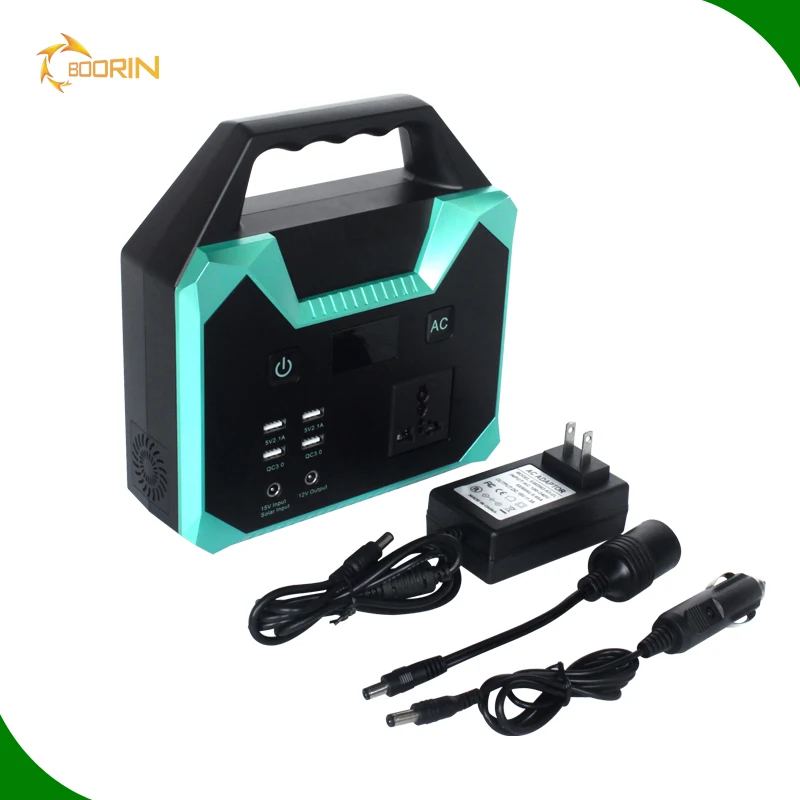 Factory outlet 100W UPS Modified sine wave lithium battery inverter generator power bank station by solar charging for home - ANKUX.COM