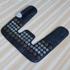 Pain reliever tourmaline thermal massage healing jade mat for neck shoulder pain