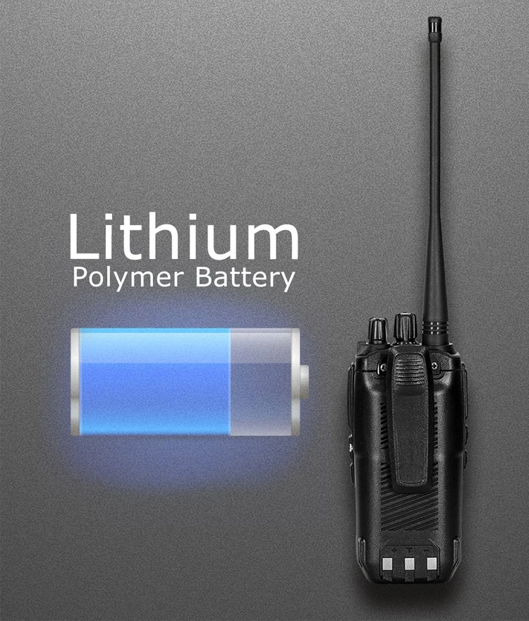 8 Watt High Power Police Scanner 150 MHz VHF 400 MHz UHF Handlichen Talkie CD-628 2 way radio - ANKUX.COM