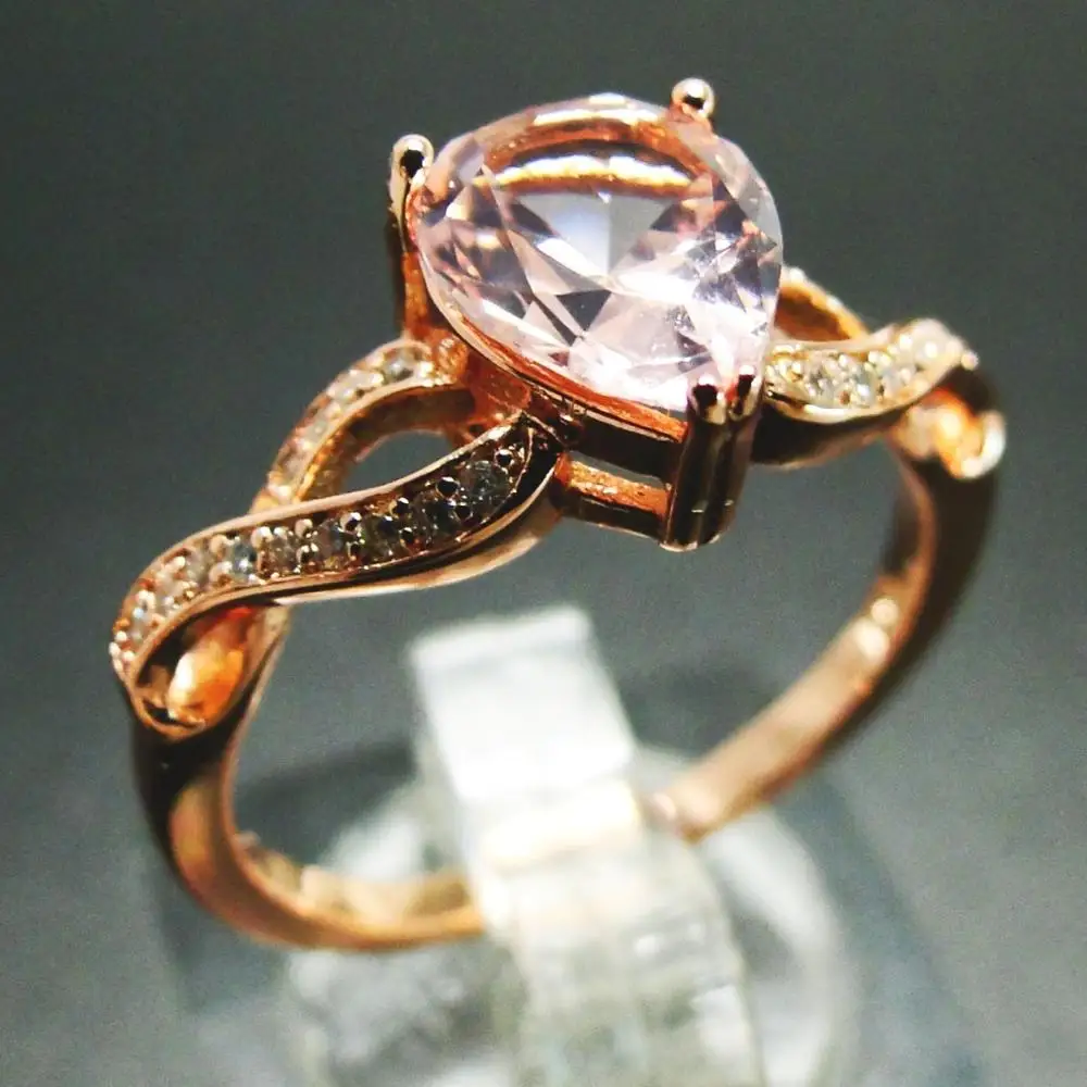 18k Rose Gold Plated Pink Morganite Vintage Ring 925 Sterling Silver Jewelry Wholesale
18k Rose Gold Plated Pink Morganite Vintage Ring 925 Sterling Silver Jewelry Wholesale