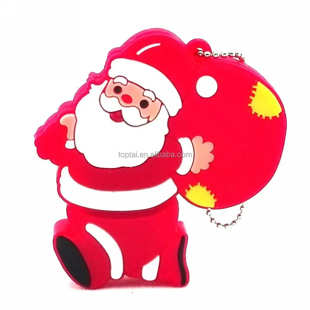 gift christmas chimney santa claus usb flash drive thumb drive