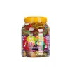 Famous Brand Chinese Candy Assorted Coconut Fruit Jelly In Car Toys Candy Jar