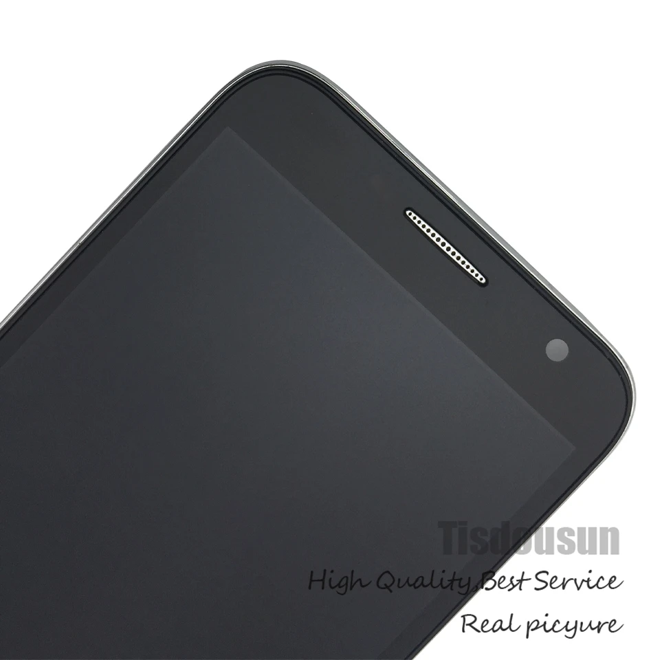 Alcatel ot6016 LCD Display With Frame black (5)