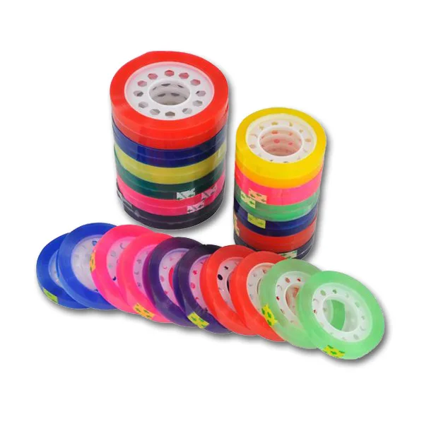 BSCI Factory Candy Color Rainbow Adhesive Colorful Small Transparent Tape Stationery DIY,, Transparent, brown, yellowish, golden, beige etc.
BSCI Factory Candy Color Rainbow Adhesive Colorful Small Transparent Tape Stationery DIY,, Transparent, brown, yellowish, golden, beige etc.