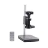 16MP HD Industrial Microscope Camera 240X High Operation Distance Zoom Lens with Stand for Mobile Repair PCB Soldering Welding