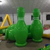 HI good quality 0.6mm PVC plastic inflatable bowling pin for zorb ball playing