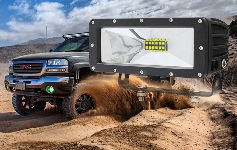 Lifetime Technology Support Flood Aluminum Truck Trailer 24v Led