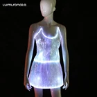 2018 Led skirt fashion light up club wear dress for sexy women sweety lady