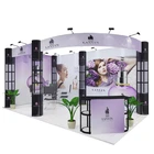 Well Designed exhibition 10x10 modular fair display booth stand structure