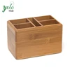 Bamboo desktop Organization Caddy for Kitchen or Office