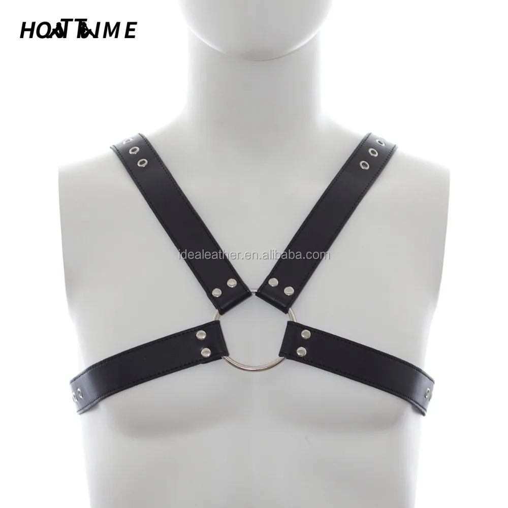 Bondage Leather Toys Gay Bar Chest Harnesses Costume Belts Men Shoulder