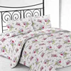 Soft and comfortable custom microfiber coverlet set bed sheet bedding set quilts bed sheet with comforter