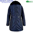 Fashion Woman Rex Rabbit fur Winter Padding Coat For Outdoor
