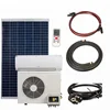 Original 100% Solar System 48V DC Solar Air Conditioner 9000BTU/1Hp Wall Split Home use Hybrid DC Inverter Solar air conditioner