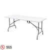 Polyethylene Outdoor Folding Table Garden Plastic Rectangle Table