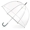 35" Full Size Adult Transparent Clear Bubble Dome Rain Umbrella for Wind and Heavy Rain