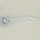 bathroom accessory solid brass towel rack