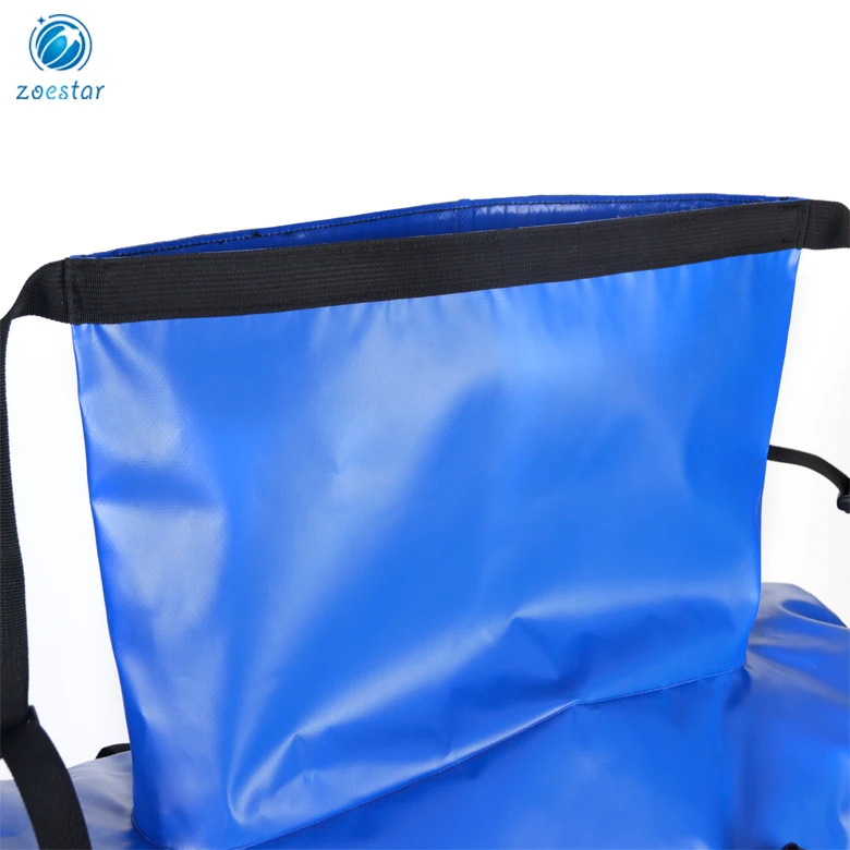 Portable Tarpaulin Waterproof Duffel Bag with Roll Top Closure Waterproof Ocean Pack