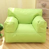 Lounge furniture green beanbag armchair recliner sofa lazy sitzsack bean bag refill bag of beans