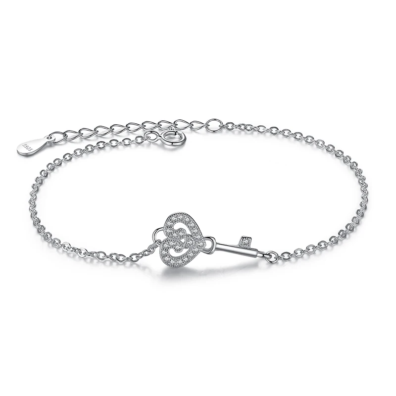 Fashion 925 Sterling Silver Charm Bracelet For Women Locket Heart Bracelet with Rhinestone Fashion Party Jewelry
Fashion 925 Sterling Silver Charm Bracelet For Women Locket Heart Bracelet with Rhinestone Fashion Party Jewelry