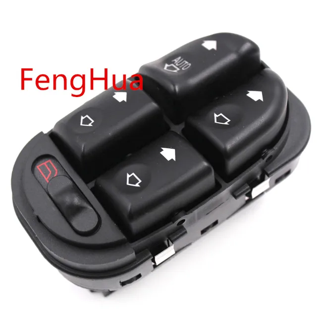 Car Styling Green Led Power Window Switch For F-ord Mondeo MK2 1996-2000 Electric Switches OE#: 97BG14A132AA