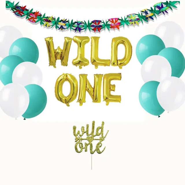 wild one baby first birthday party decorations 16inch balloons