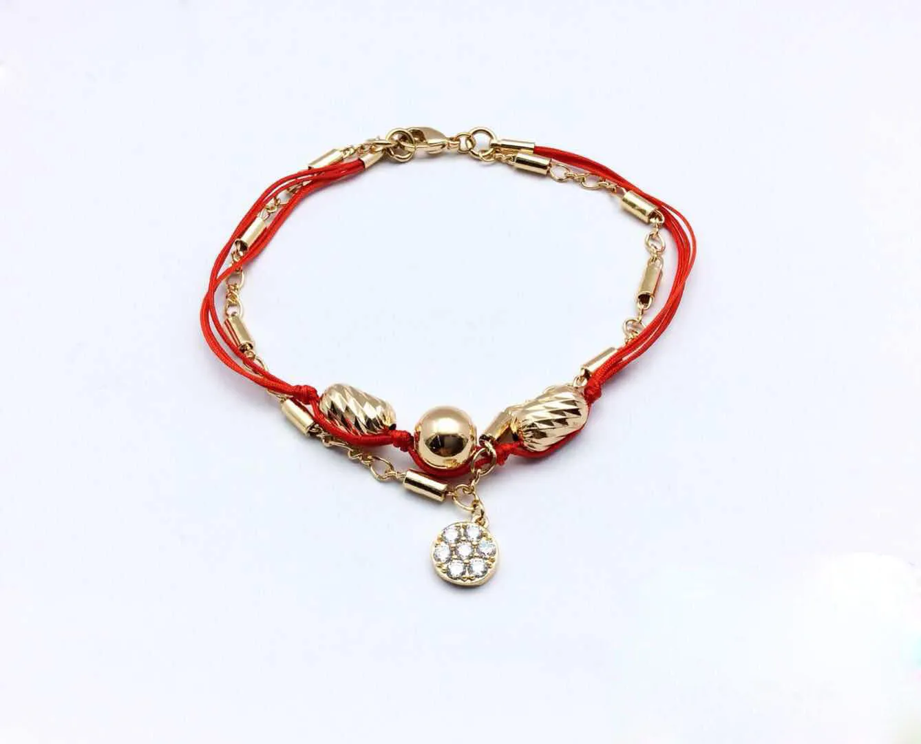 75872 Xuping Jewelry Fashion Hot Sale 18K Gold Plated Men red and black rope Bracelet for women
75872 Xuping Jewelry Fashion Hot Sale 18K Gold Plated Men red and black rope Bracelet for women