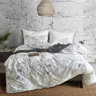 Hotel Bedding Set Luxury Silk Satin 100% Polyester